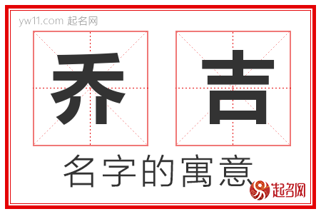 乔吉的名字含义