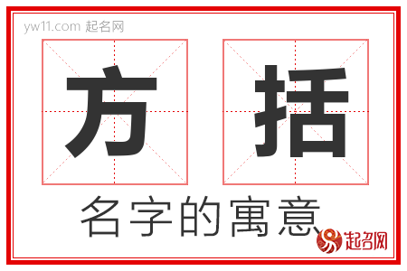 方括的名字含义